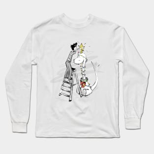 Decorated Dino Long Sleeve T-Shirt